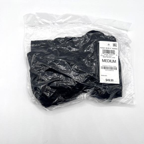 INC INTERNATIONAL CONCEPTS WOMENS MONOGRAM MESH BODYSUIT BLACK LOGO MEDIUM NEW - Picture 4 of 5